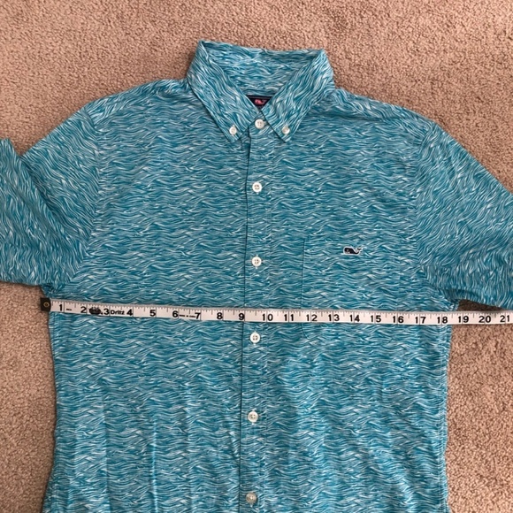 Vineyard Vines Mens Slim Fit Tucker Shirt XS Blue - Picture 12 of 13